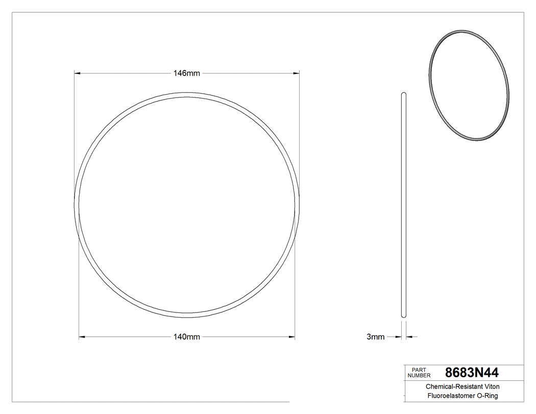 Technical drawing - 8683N44